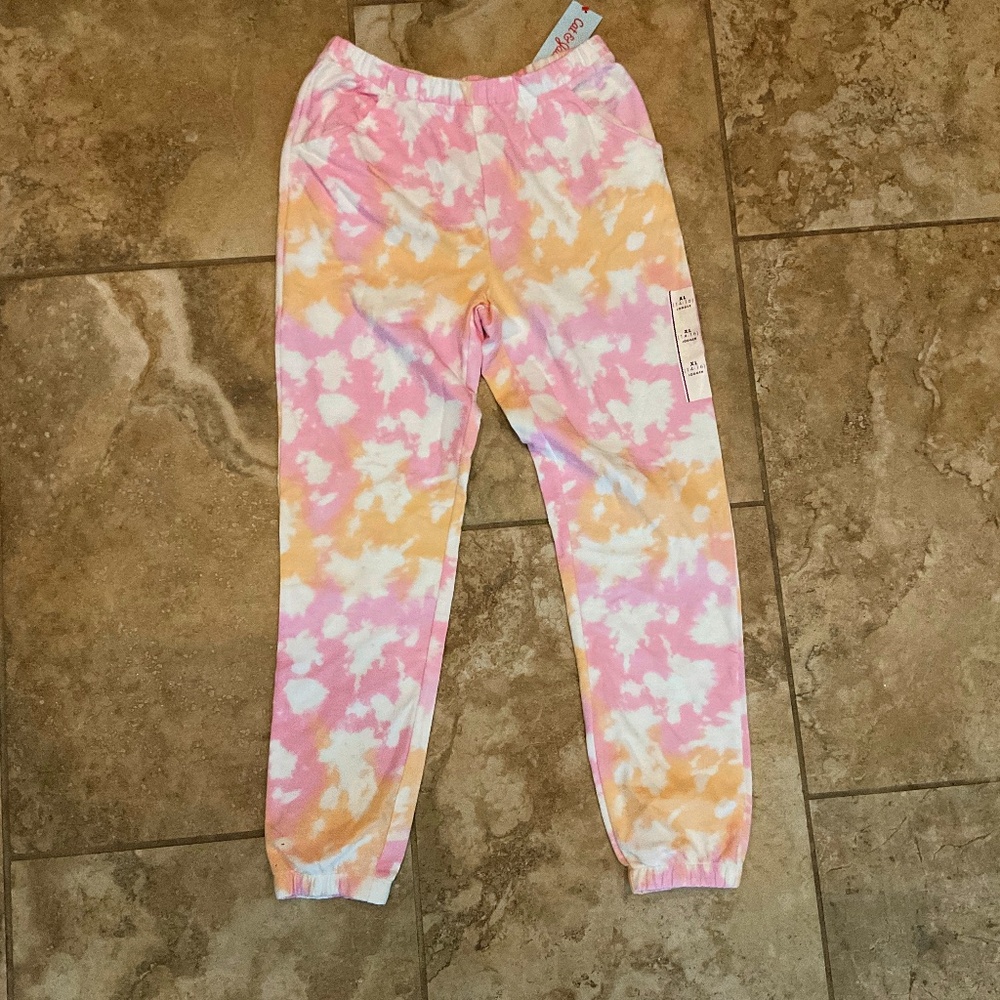 Tie die sweat pants